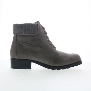 Trotters Womens Bellamy Gray Boots (NWT)